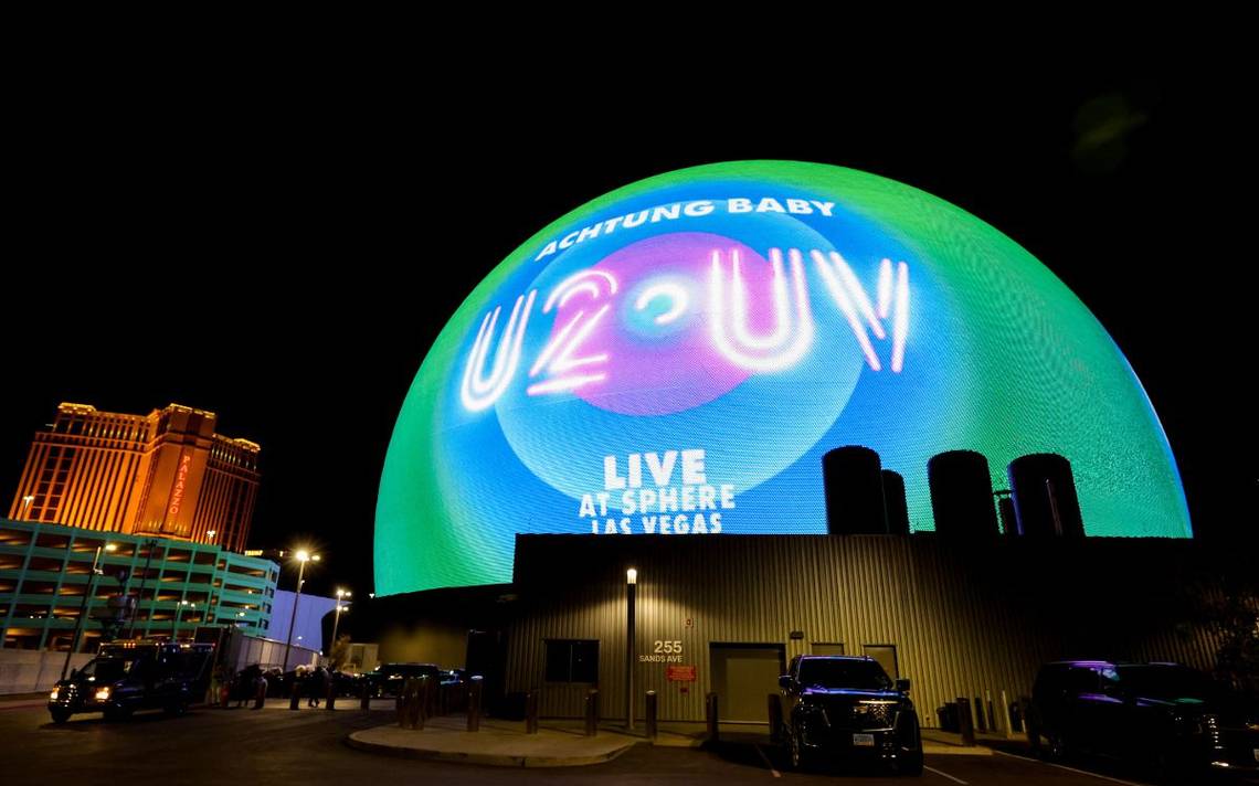 Esfera de Las Vegas así luce por dentro MSG Sphera en los conciertos